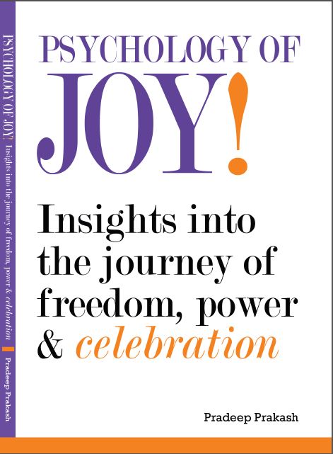 cover page of the book-Psychology of joy